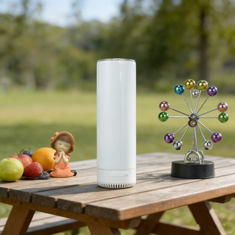 20oz Latest Sublimation Bluetooth Speaker Tumbler - Sleek Straight Skinny Style